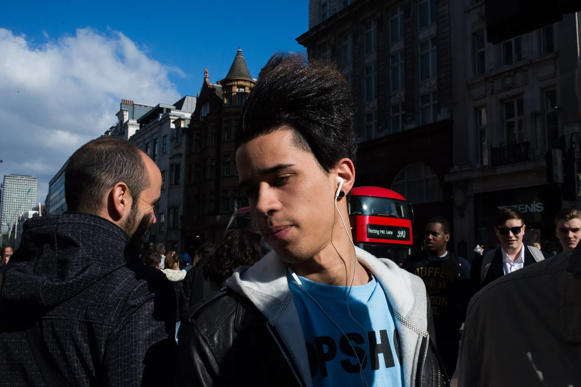 Character head portrait Oxford Circus